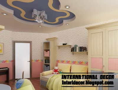 Creative Ceiling Design Ideas For Kids Room 7 1 اسقف غرف اطفال جبسية اسكوب Askwb
